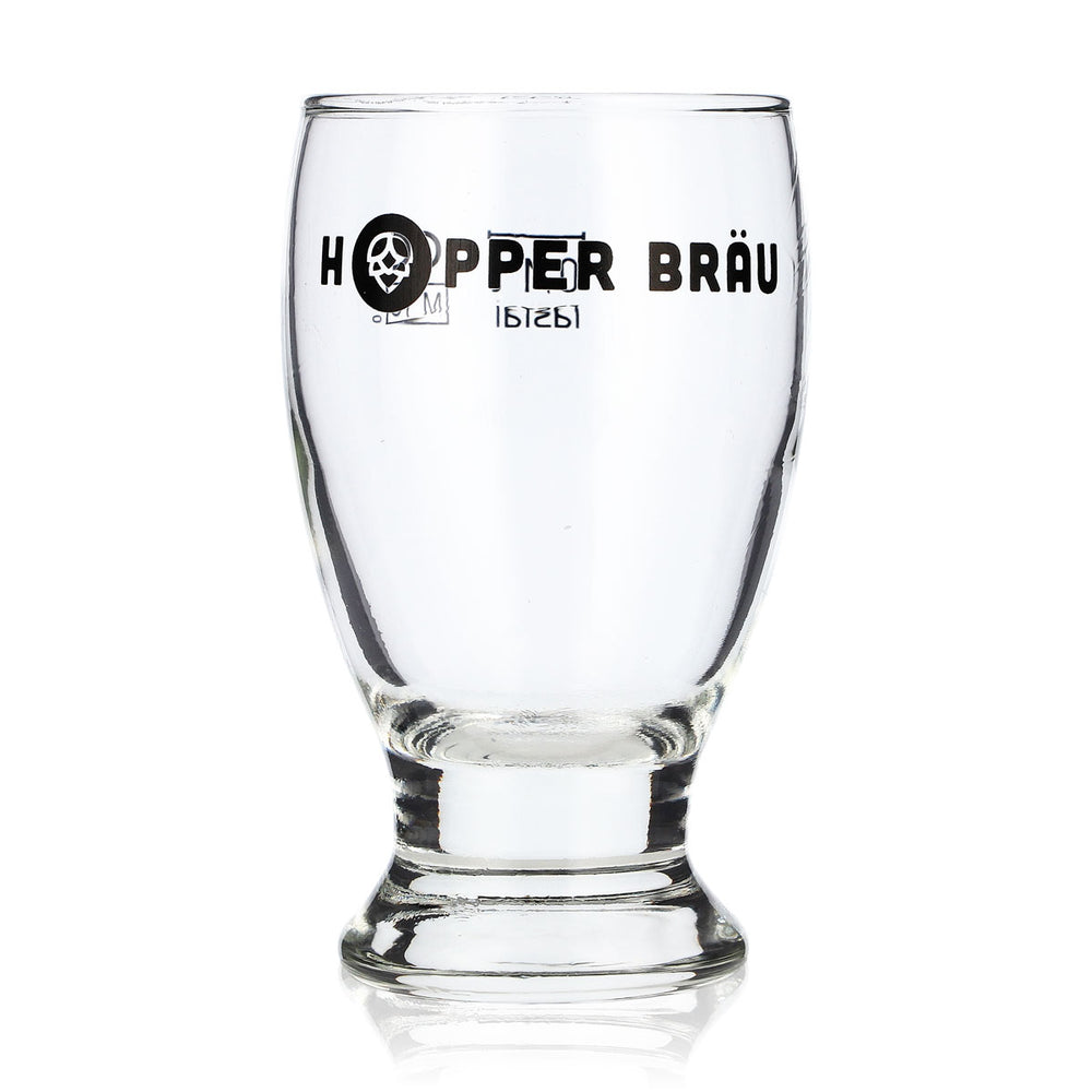 Hopper Bräu Bicchiere da birra Stamper 0,1 l Bicchiere a calice Mini Rastal Bicchiere da birra Bicchiere da Pils Pinta