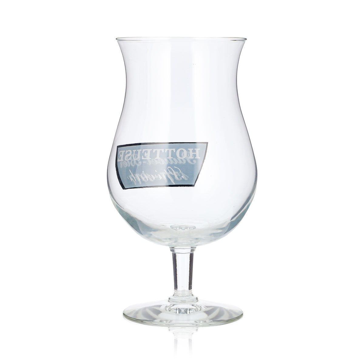 Bicchiere da birra Hotteuse, 0,39 l, modello Tulip Speciale, con logo nero – Vista 4