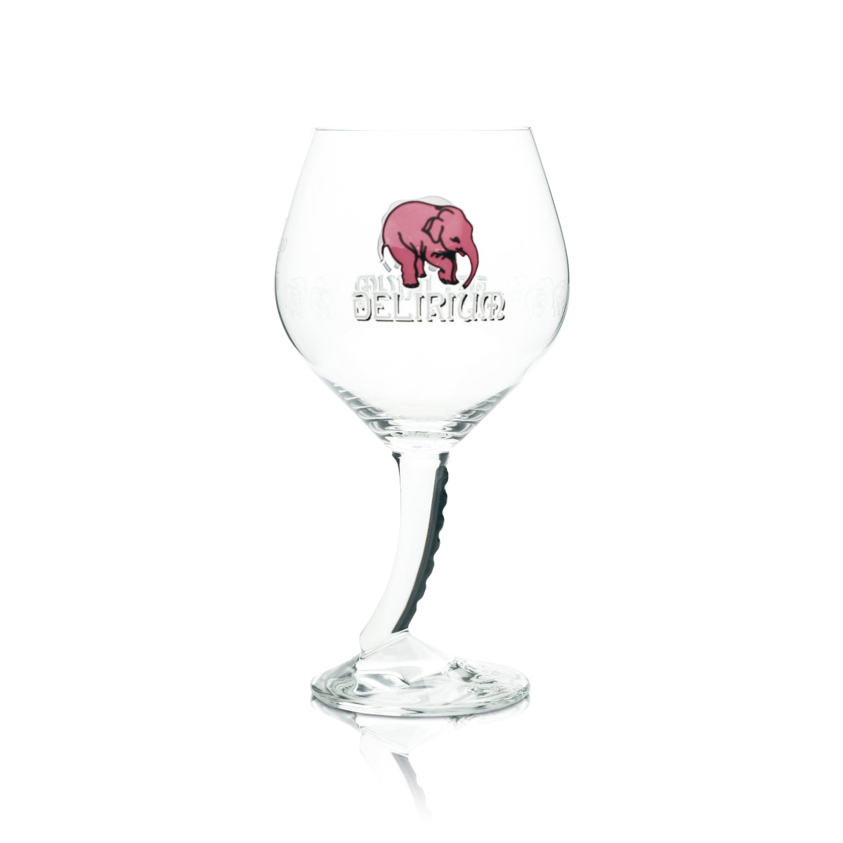 Huyghe Delirium Craft Birra Bicchiere 0,5 l Calice Bicchieri a forma di pallone Elefante rosa Birra – Vista 3