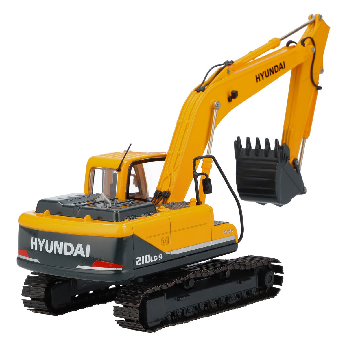 Hyundai Industries Modello ridotto di veicolo da cantiere Robex 210 LC-9 1:40 – Vista 3