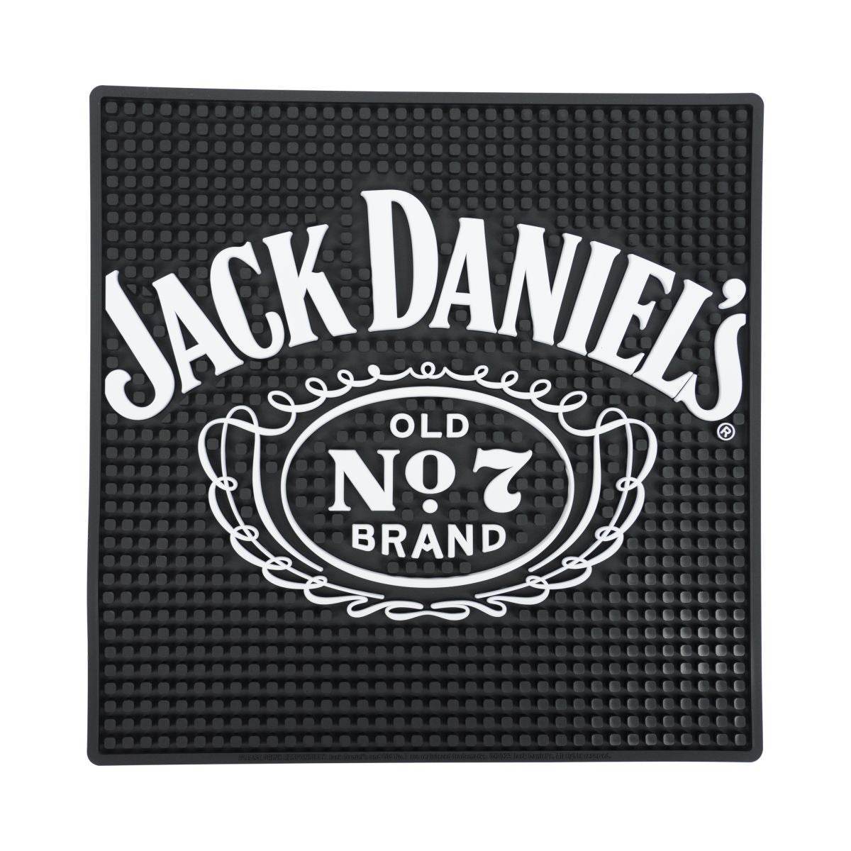 Jack Daniels Tappetino da bar quadrato nero Sottobicchiere da bar Sottobicchiere da pub – Vista 2