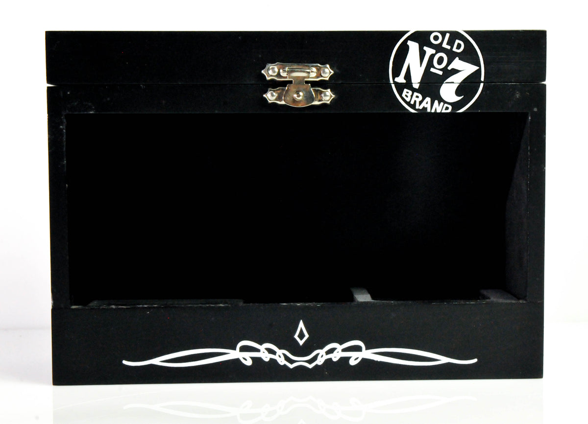 Jack Daniels Cofanetto regalo in vero legno Fine Family Set da 3 bottiglie mignon – Vista 5