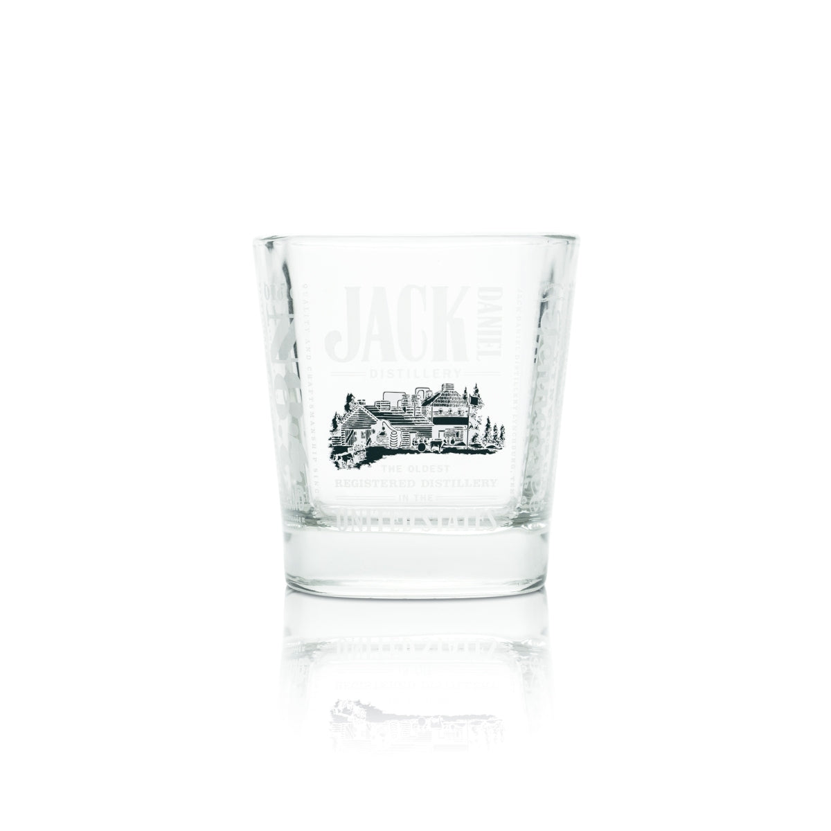 Bicchiere da collezione Jack Daniels 0,27 l Whiskey Tumbler Oldest Distillery United States