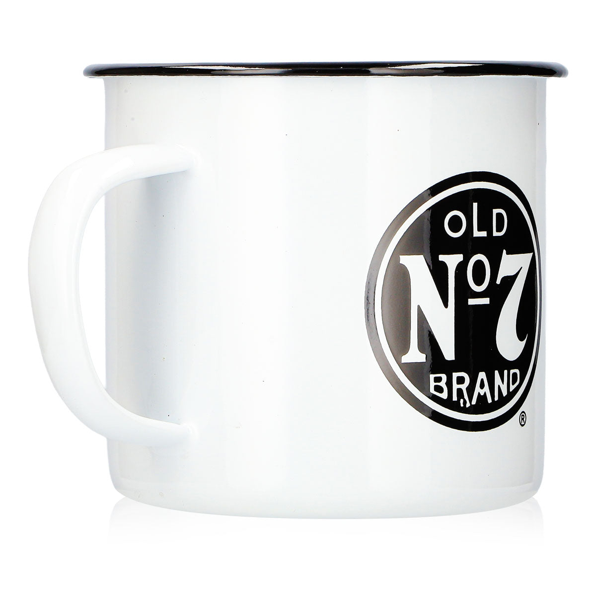 Bicchiere da whisky Jack Daniels da 0,54 l con la scritta "MAKE IT COUNT", bianco – Vista 4