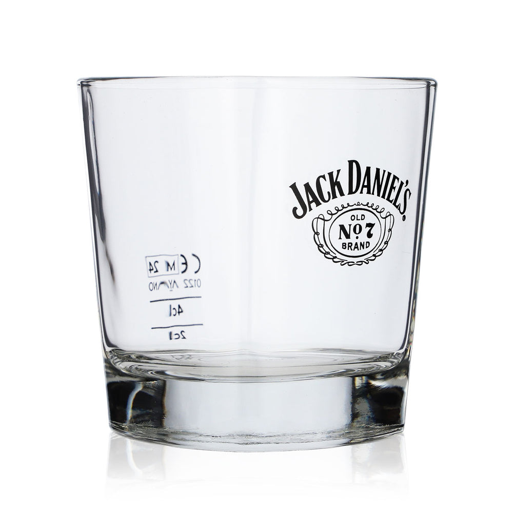 Bicchiere da whisky Jack Daniels 2 cl/4 cl Tumbler modello dritto con logo ad ala