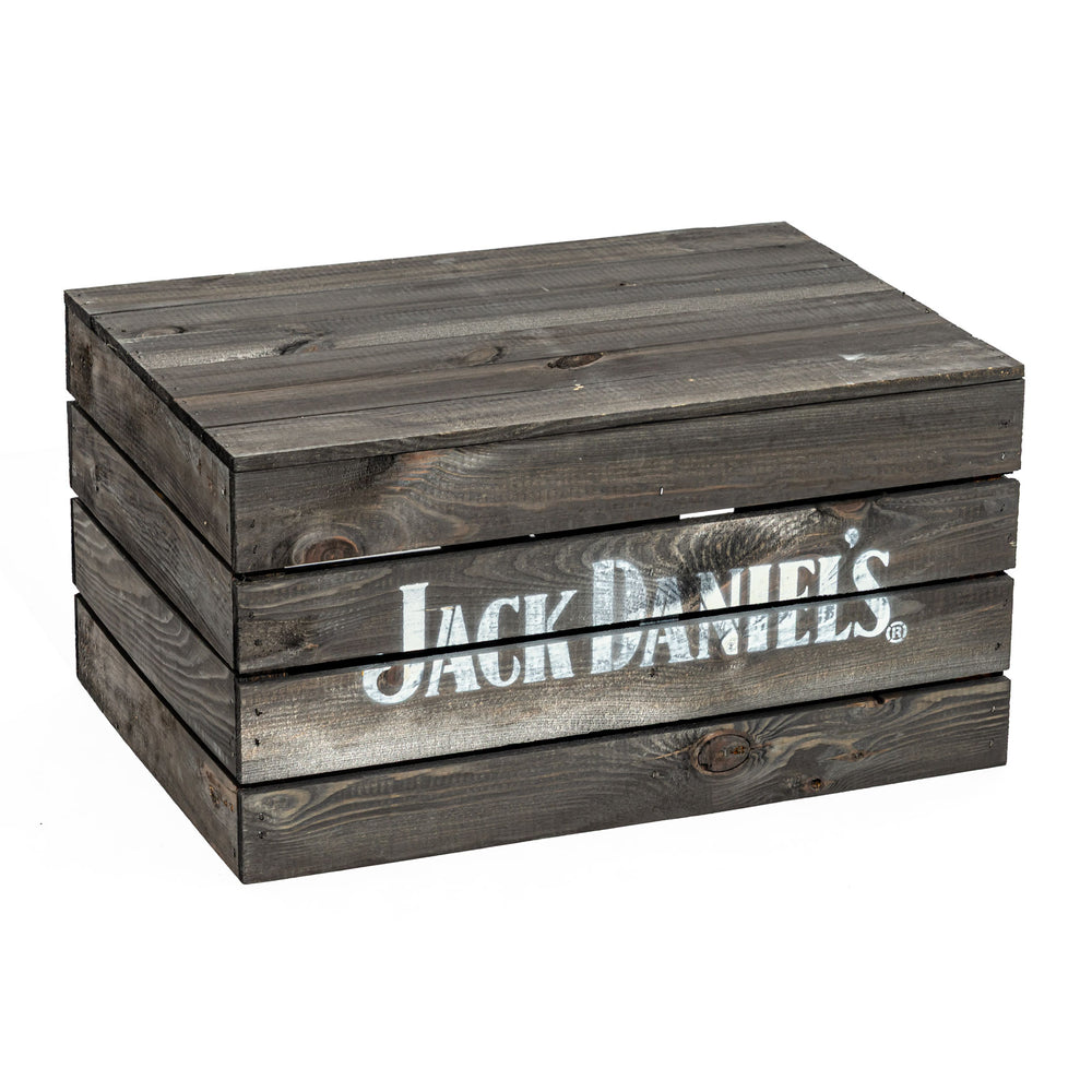 Cassa di legno per whisky Jack Daniels 40x58x30 cm