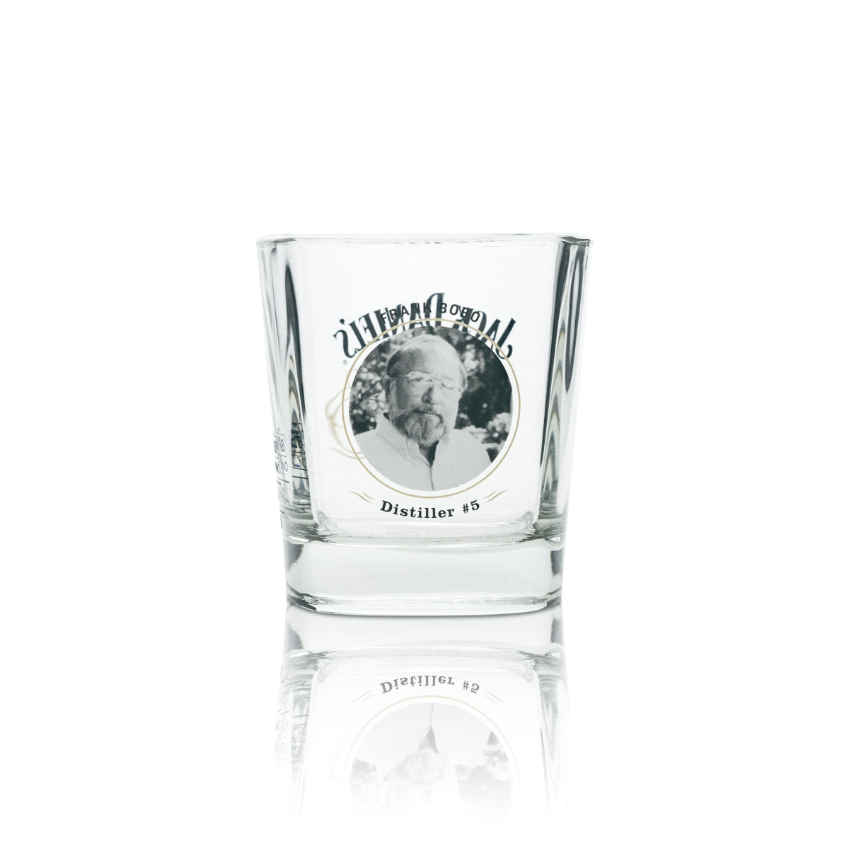 Jack Daniels Whiskey Master Distiller Bicchiere Tumbler Frank Bodo No. 5 Bicchieri Rar