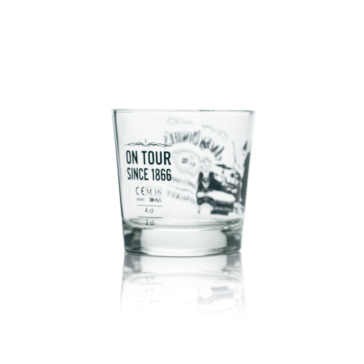 Bicchiere da collezione Jack Daniels Whiskey 0,27 l Tumbler Limited Edition Music Drummer – Vista 2