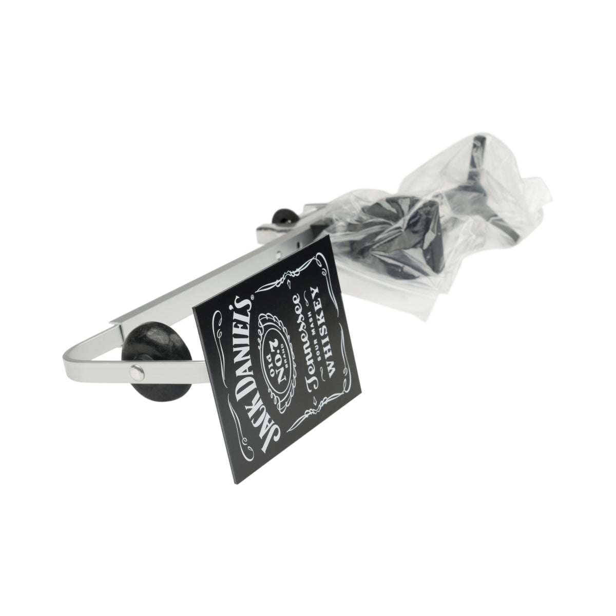 Jack Daniels Whiskey Supporto da parete Versatore Bottiglie da 1 l Dosatore da 2 cl Pourer – Vista 4
