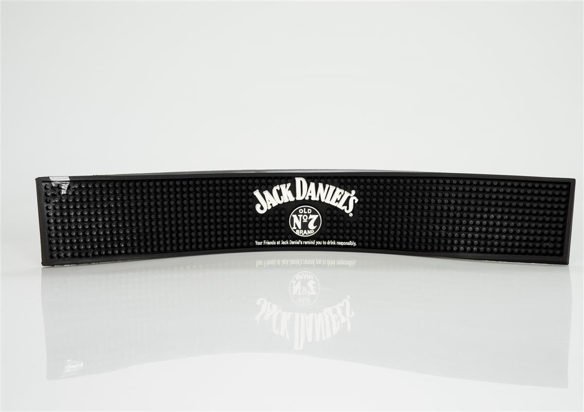 Jack Daniels Whisky Tappetino da bar Tappetino scolapiatti Accessori da bar nero