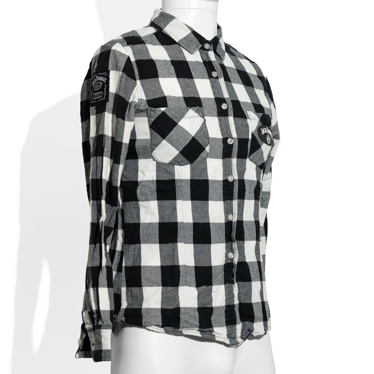 Camicia casual Jack Daniels Whisky Flanella Boscaiolo Taglia M – Vista 3