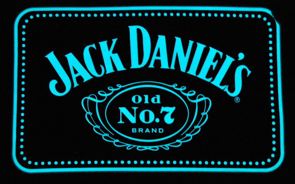 Giacca lunga in jeans Jack Daniels Whisky Men LED Giacca da festival n. 7 taglia M – Vista 3