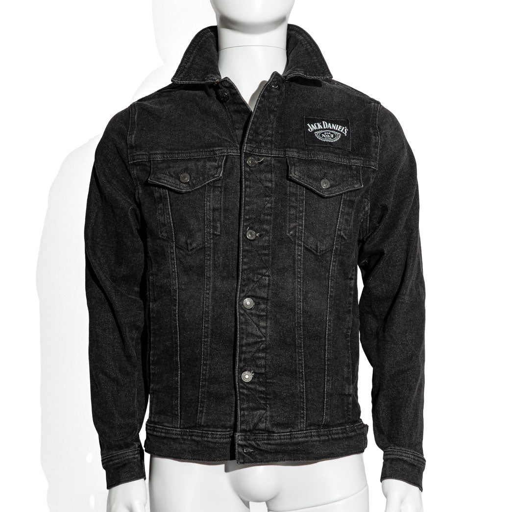Giacca lunga in jeans Jack Daniels Whisky Men LED Giacca da festival n. 7 taglia M – Vista 5