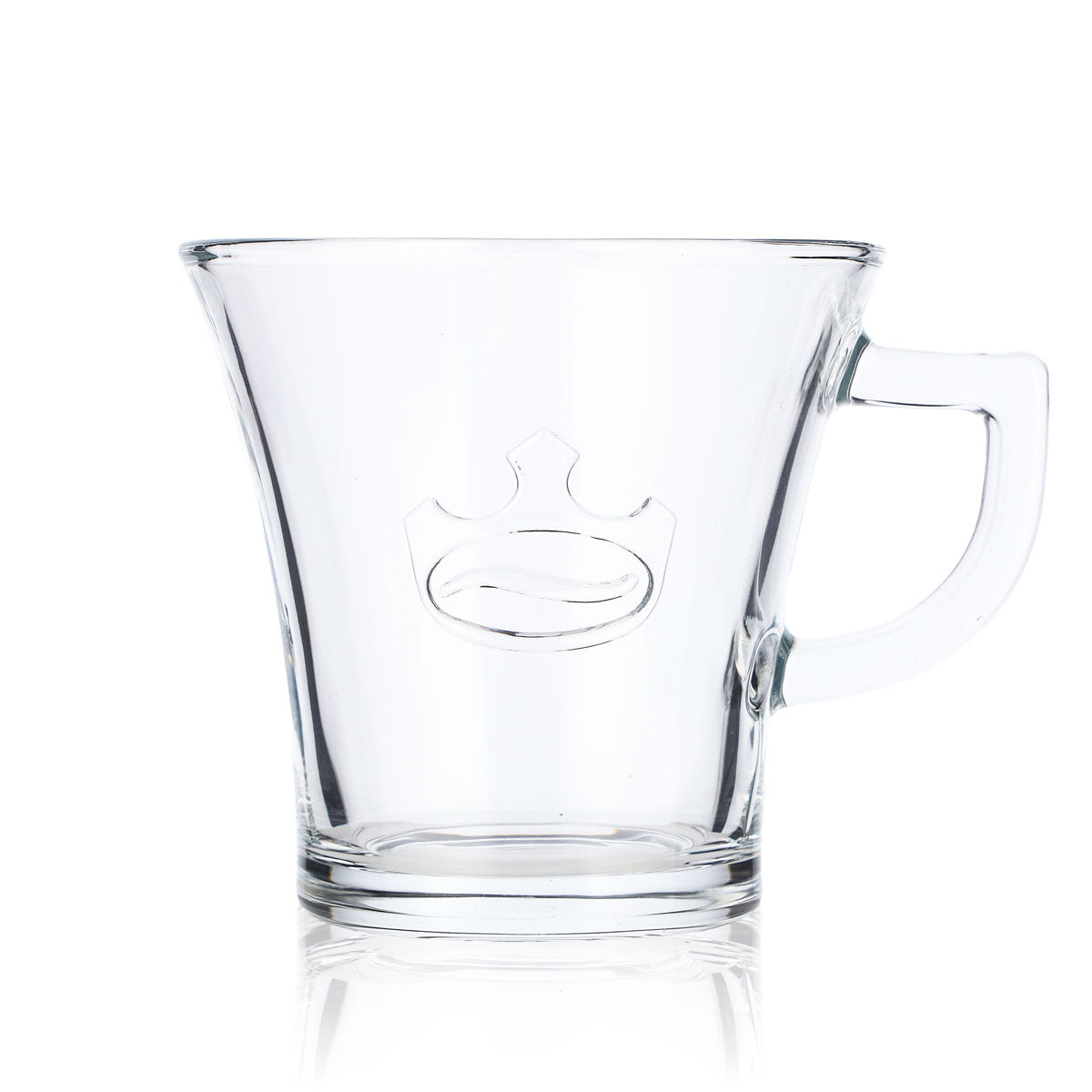 6x Jacobs Caffè Vetro 0,2l Tazza da caffè Americano Cup Relief – Vista 2