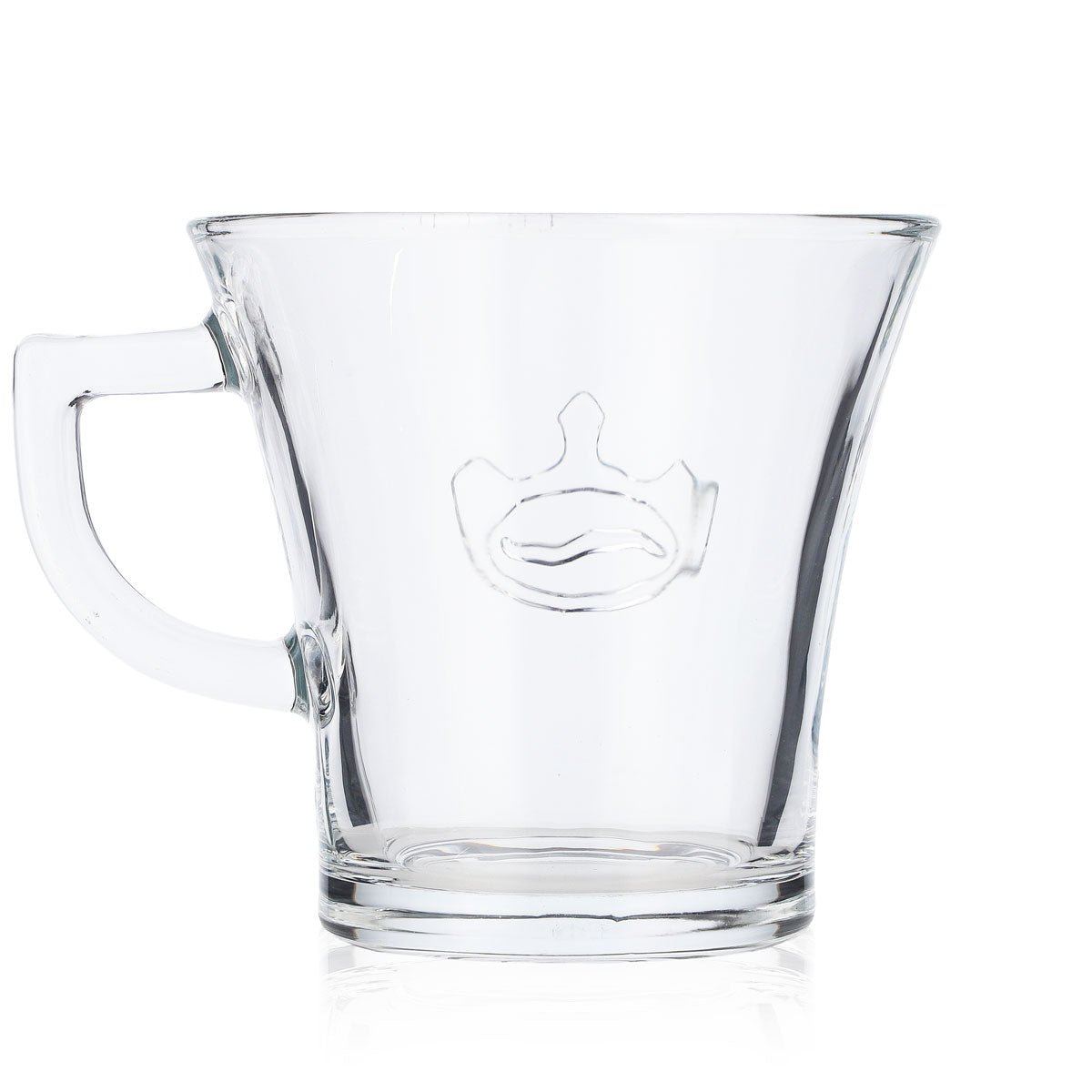 6x Jacobs Caffè Vetro 0,2l Tazza da caffè Americano Cup Relief – Vista 4