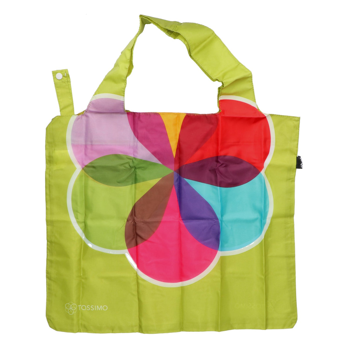 Borsa Jacobs LOQI TASSIMO, borsa della spesa, shopper pieghevole, borsa verde in poliestere – Vista 2