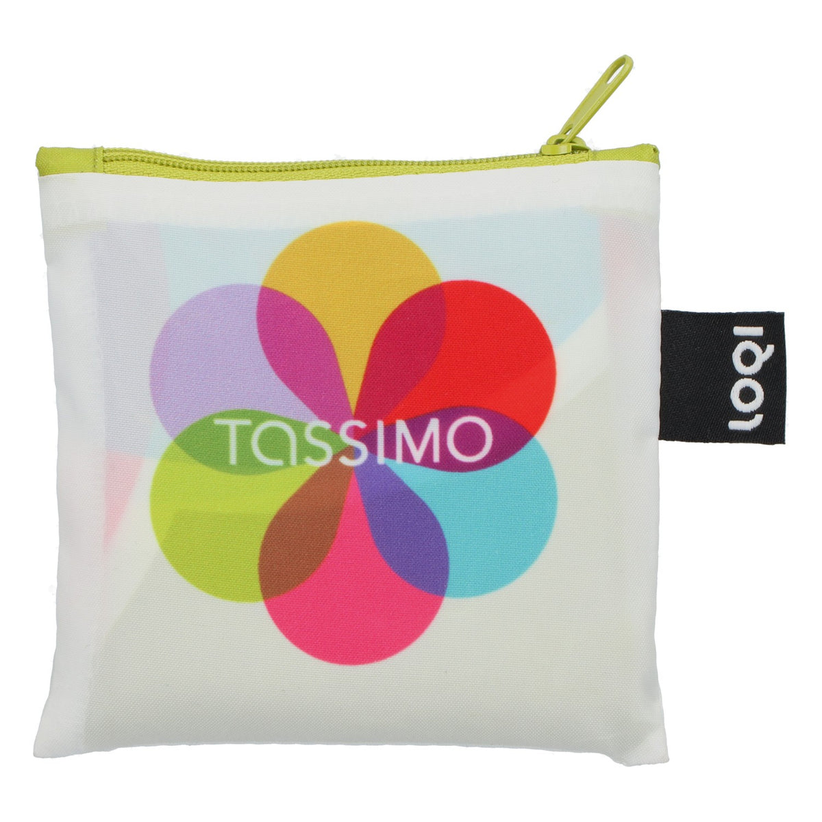 Borsa Jacobs LOQI TASSIMO, borsa della spesa, shopper pieghevole, borsa verde in poliestere – Vista 4