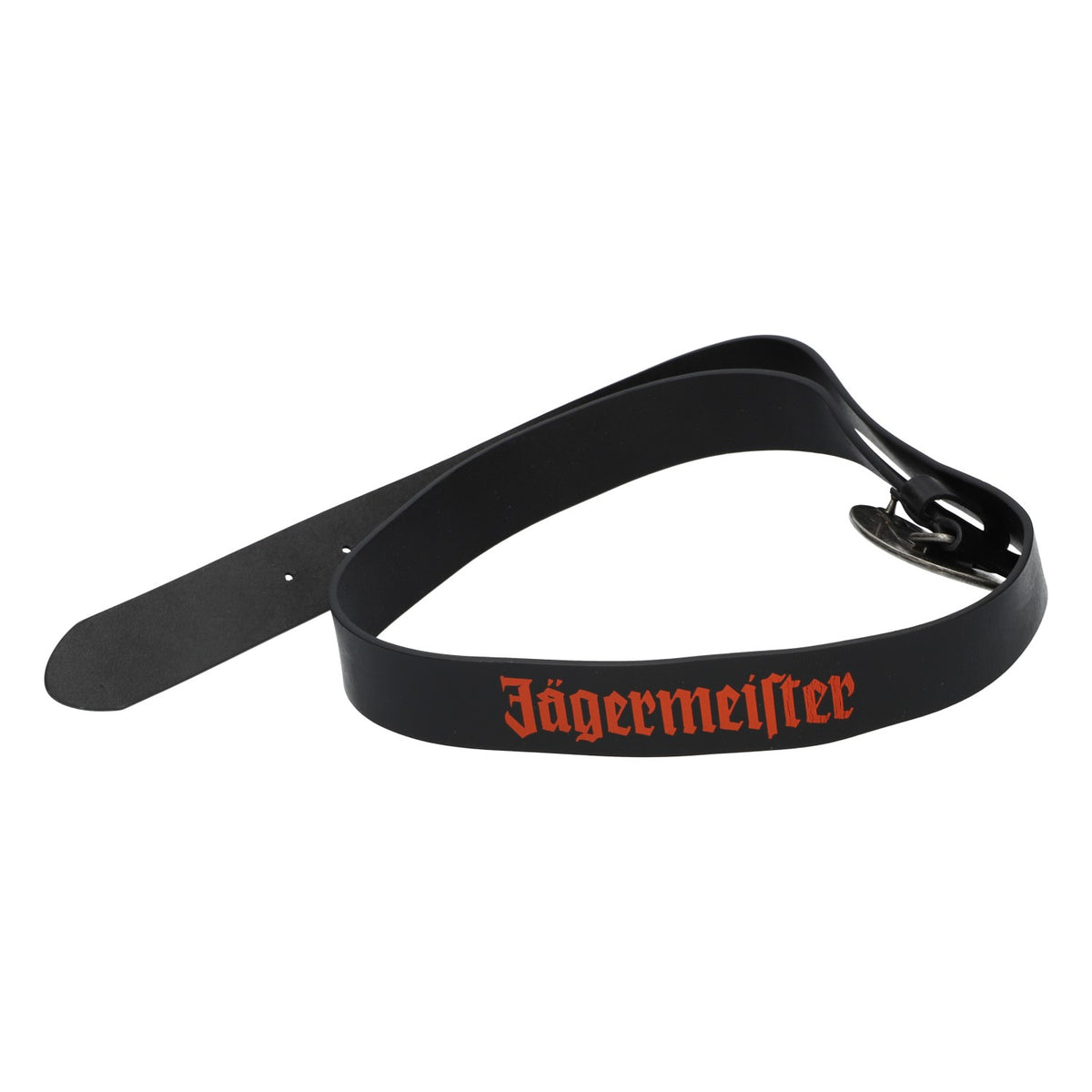 Cintura Jägermeister in pelle unisex 105 cm Cintura in vita con fibbia Abbigliamento merchandising – Vista 2