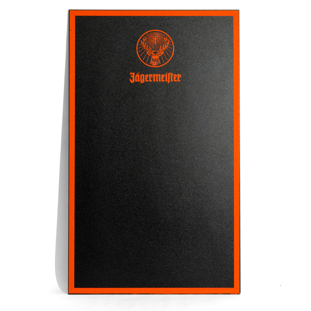 Lavagna pubblicitaria Jägermeister 64x39 cm Menu gastronomico Prodotto di seconda scelta