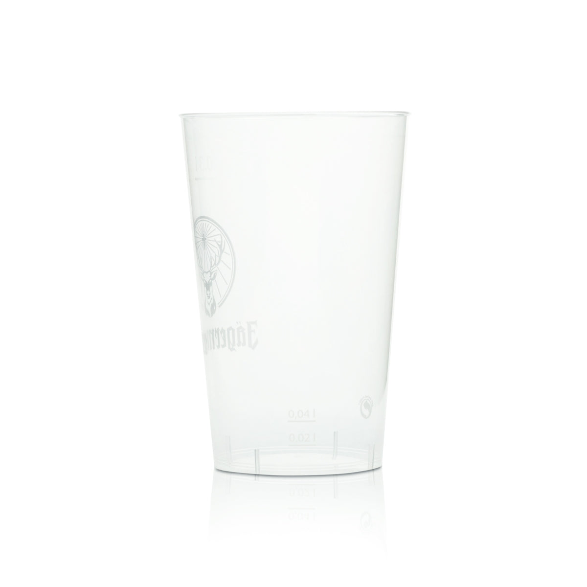 Bicchiere in plastica Jägermeister 0,3 l riutilizzabile Bicchieri da cocktail party Bar – Vista 2