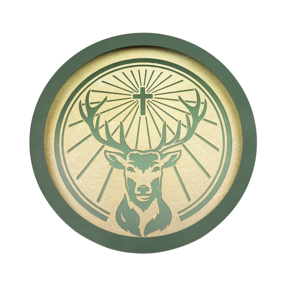 Insegna luminosa Jägermeister Segnaletica da parete LED Gold Premium Display Decorativo Bar