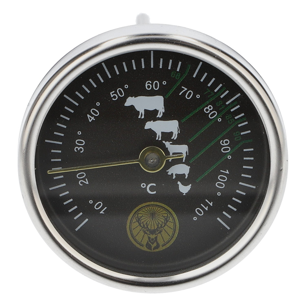 Jägermeister Liquore Termometro per barbecue in acciaio inossidabile Accessori per barbecue – Vista 2