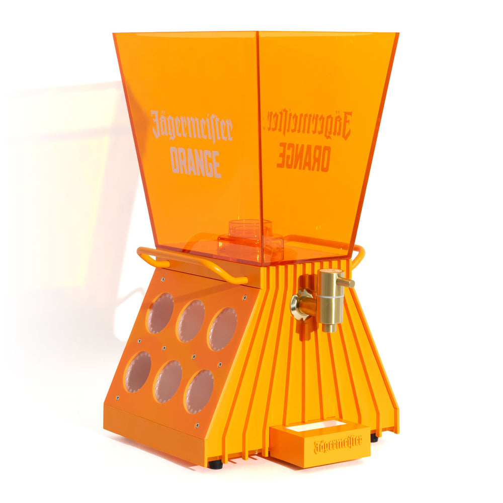 Macchina per liquori Jägermeister "Orange" 1 bottiglia Macchina per shot