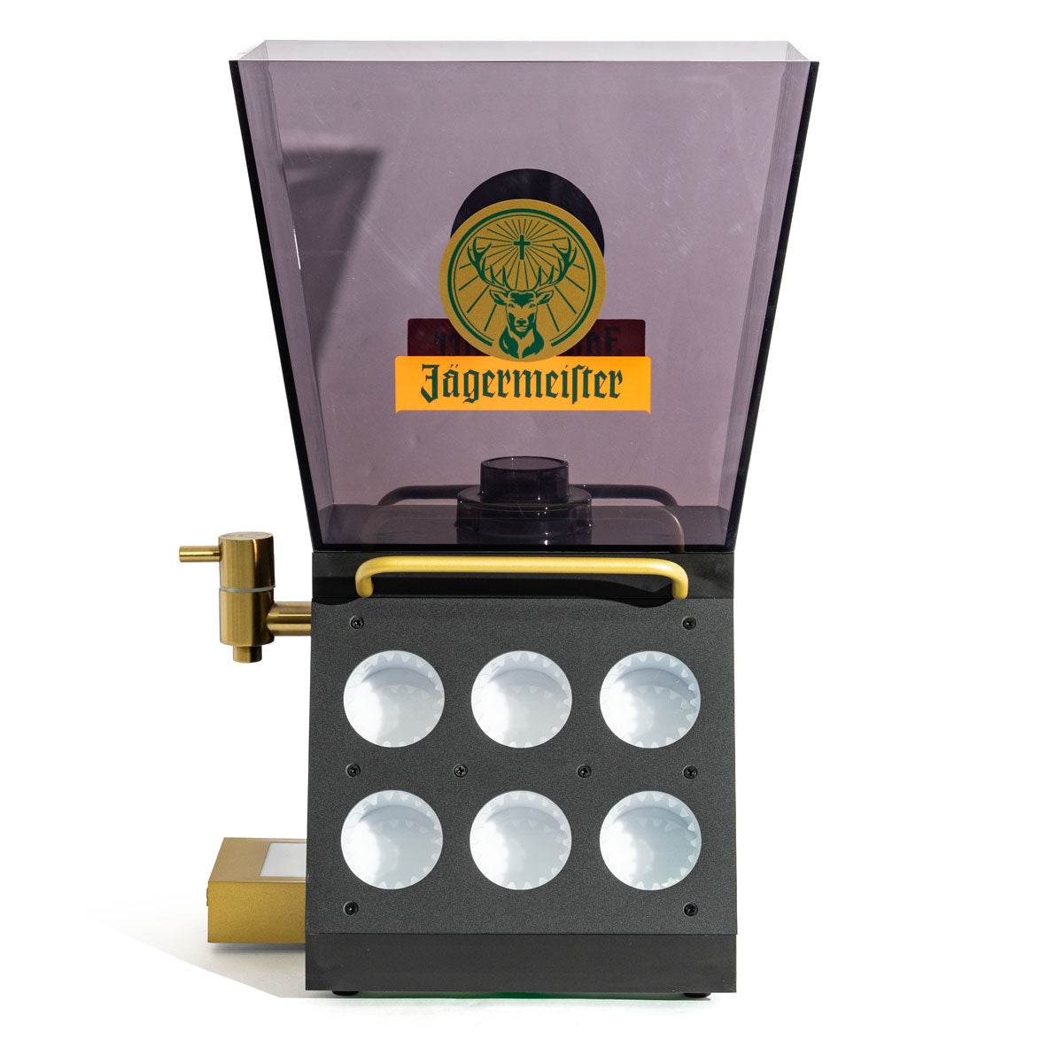 Jägermeister Liquore Tapmachine Shotmachine Table Tap 2.0 DACH 1 bottiglia – Vista 3