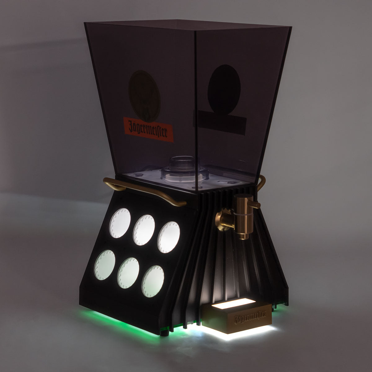 Jägermeister Liquore Tapmachine Shotmachine Table Tap 2.0 DACH 1 bottiglia – Vista 5