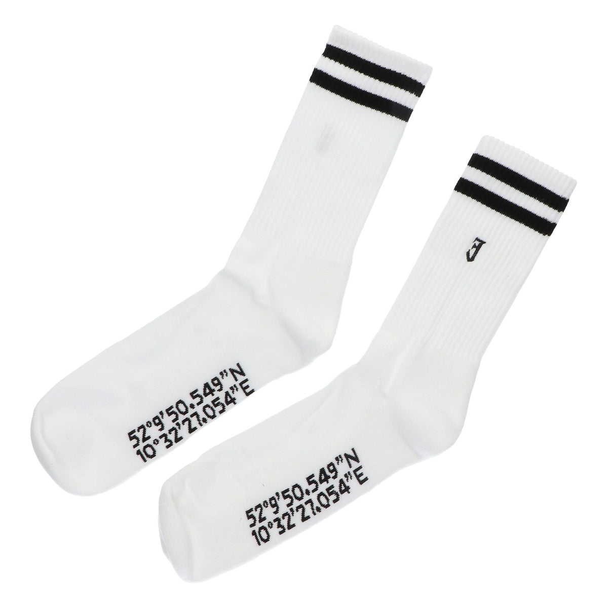 Calzini Jägermeister bianchi a righe taglia 42-46 Crew Merchandise Tessile – Vista 2