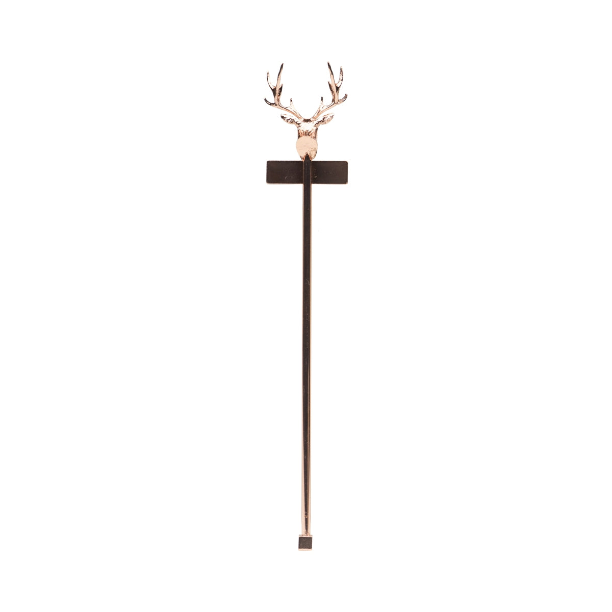 Jägermeister Stirrer Testa di cervo in rame Manifest Cocktail Stick Longdrink Mescolatore – Vista 4