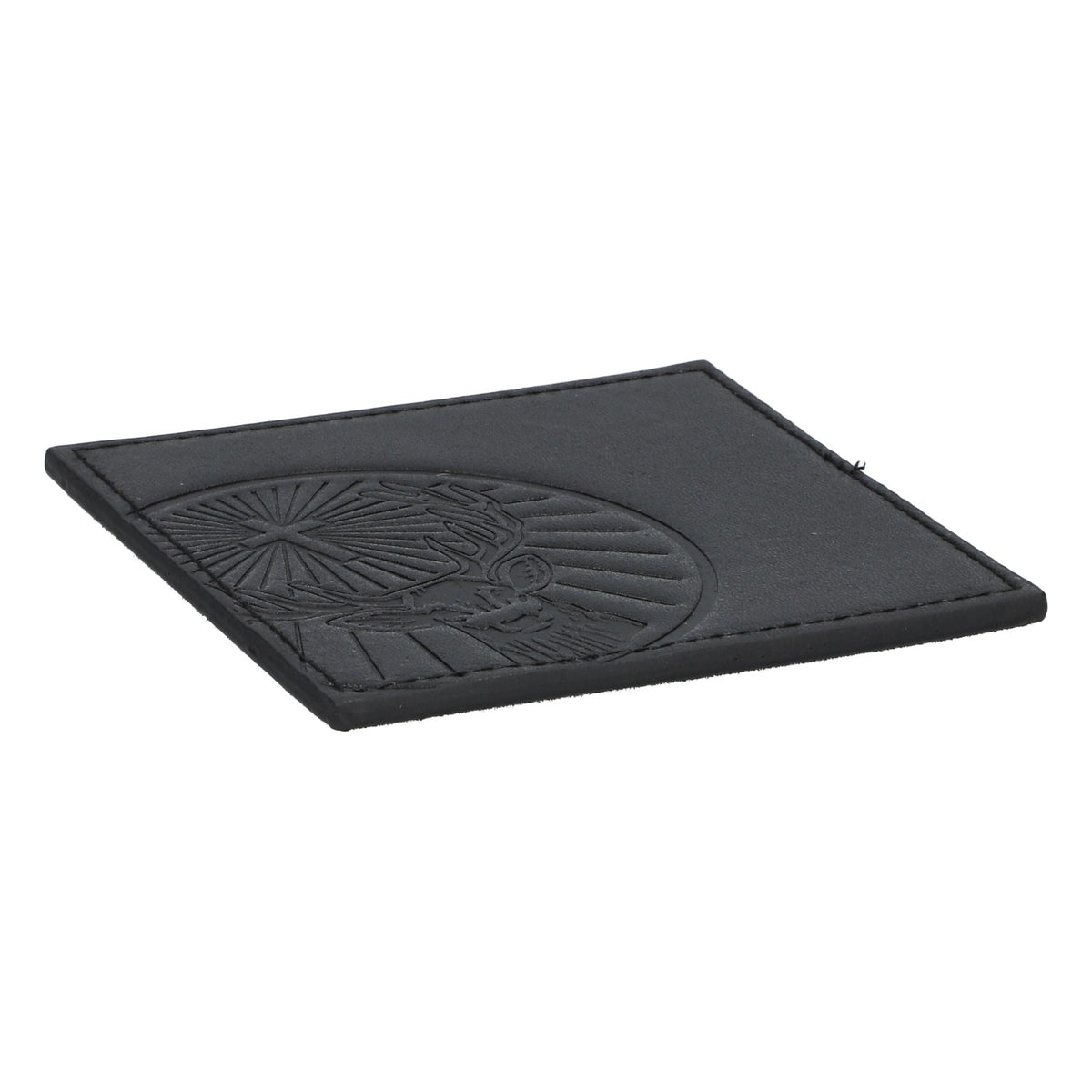Sottobicchiere Jägermeister in similpelle 9,7x9,7 cm Sottobicchiere con protezione antigoccia Sottobicchiere da birra – Vista 2