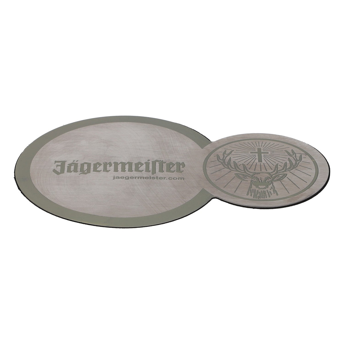 Sottobicchiere Jägermeister con protezione antigoccia, accessorio da bar in acciaio inossidabile – Vista 3