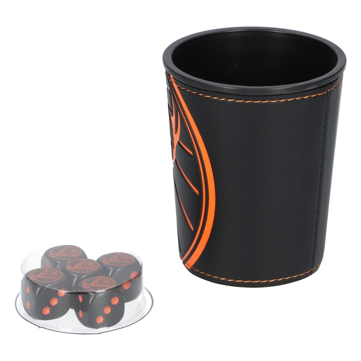 Jägermeister Würfelbecher Gioco dei dadi con 5 dadi Gioco d'azzardo Giocattolo – Vista 2