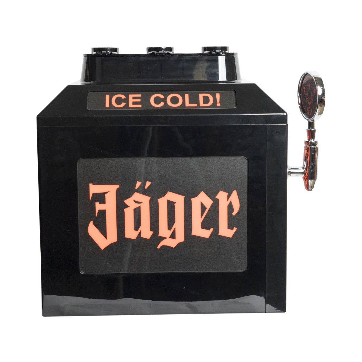 Jägermeister spillatore Tap Machine 3 bottiglie beccuccio LED raffreddatore a flusso continuo – Vista 3