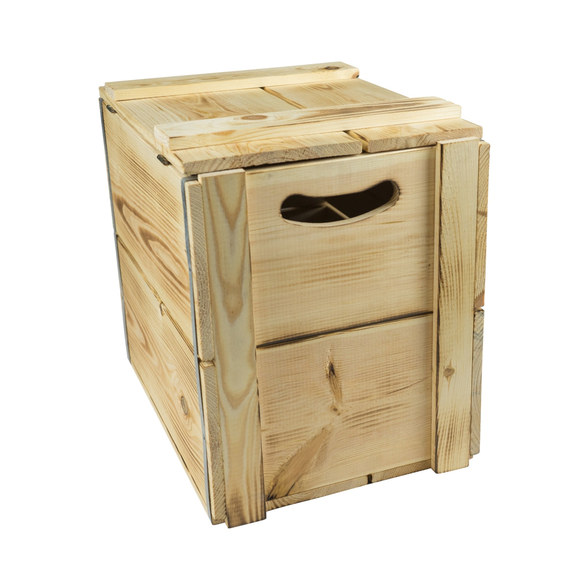 Jameson Cassa in legno con coperchio ribaltabile 42x30x39 cm Sgabello Box Irish Whisky – Vista 3