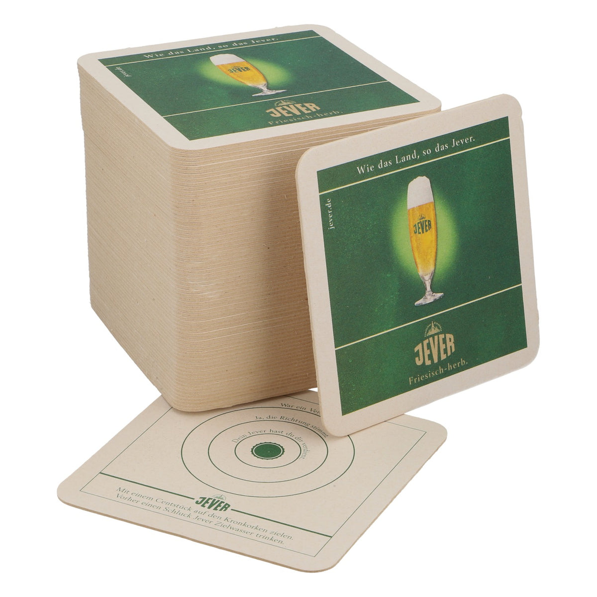 Jever Bier 80 x sottobicchieri Sottobicchieri Retro Giochi di società