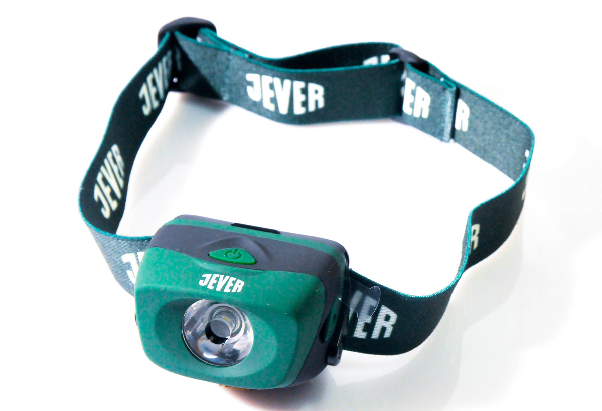 Jever Birra LED Lampada frontale Lampada da jogging Lampada da esterno Resistente alle intemperie 3 livelli di illuminazione verde – Vista 2