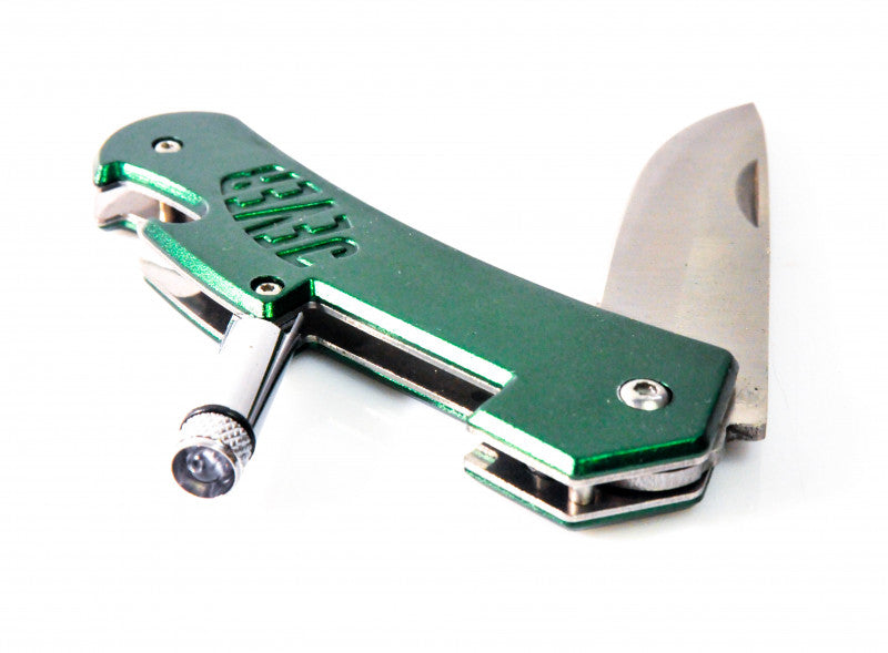 Jever Birra LED Coltellino tascabile Attrezzo da esterno Multitool Apribottiglie Campeggio – Vista 4