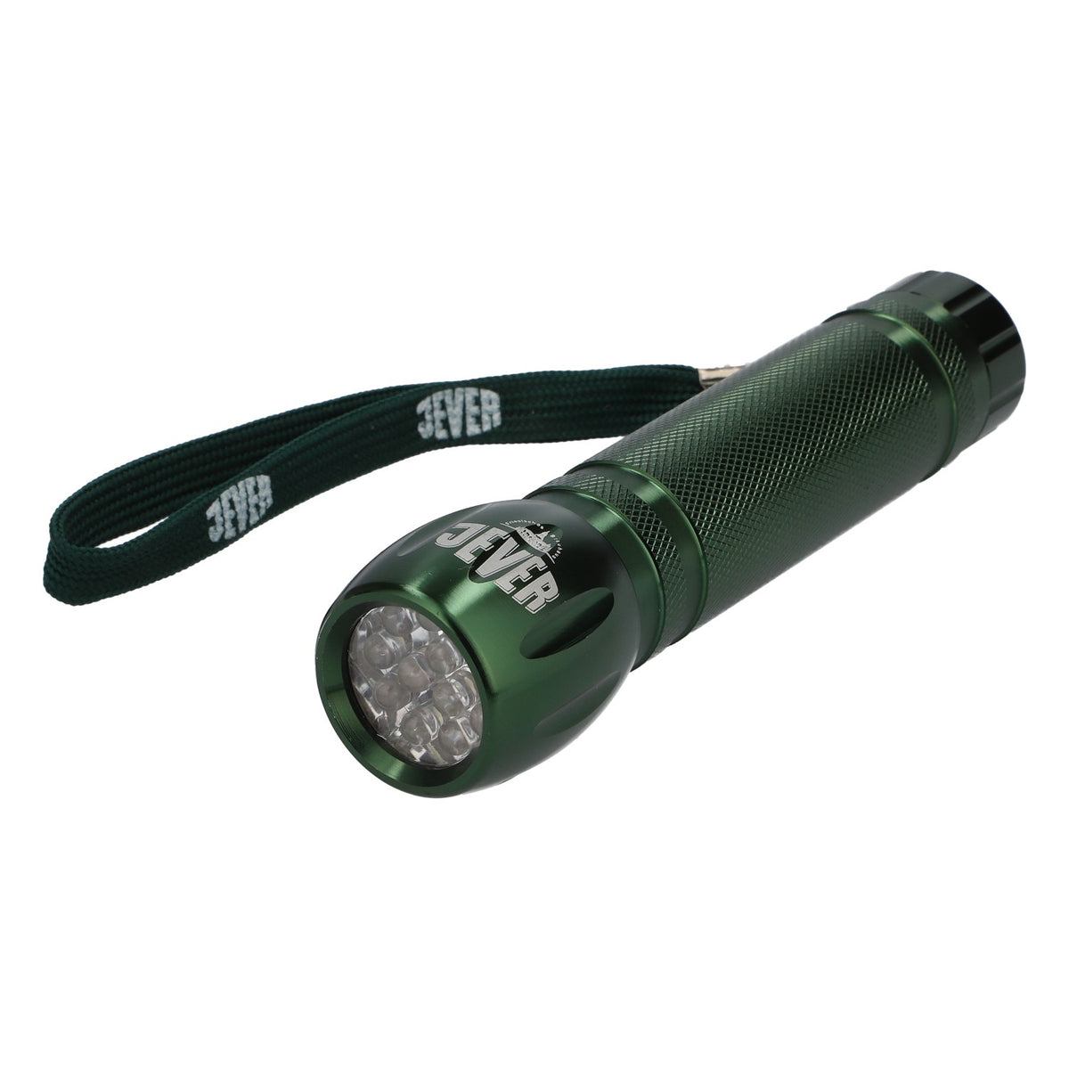 Torcia LED da esterno Jever Bier in alluminio interamente in metallo, molto luminosa