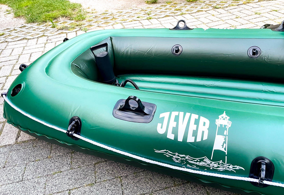 Jever Birra Gommone da esterno Canoa a remi Barca a remi 3 persone Pagaia – Vista 7