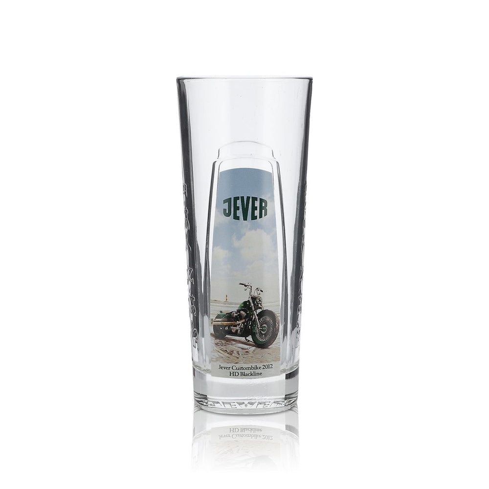 Bicchiere da collezione Jever edizione speciale 0,4 l Harley Days Custom Bike HDV Rod 2012