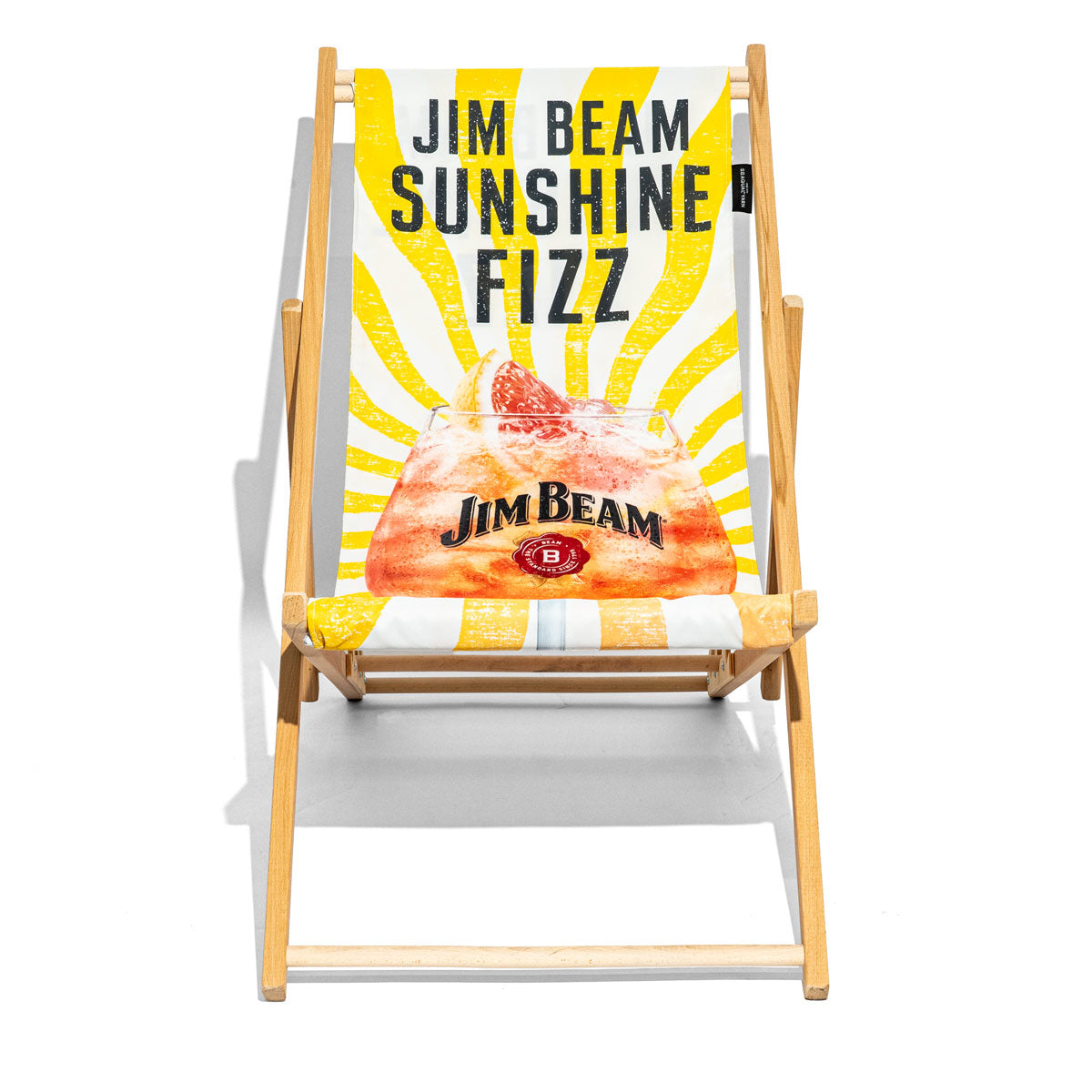 Jim Beam Sedia a sdraio Sunshine Fizz Lounge Furniture Sedia pieghevole Beach bar – Vista 2