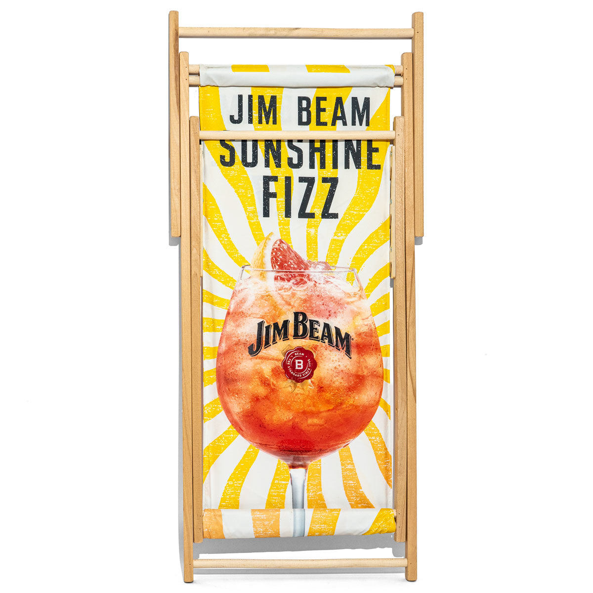 Jim Beam Sedia a sdraio Sunshine Fizz Lounge Furniture Sedia pieghevole Beach bar – Vista 3