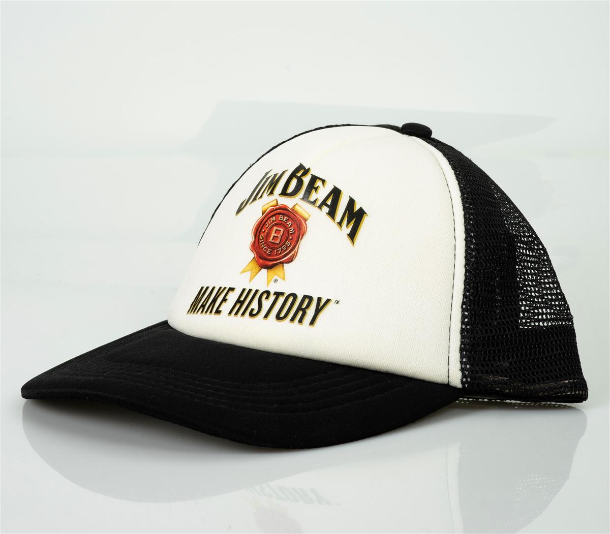 Jim Beam Trucker Cappellino Cappello Cappellino Snapback Copricapo Estate Sole – Vista 4