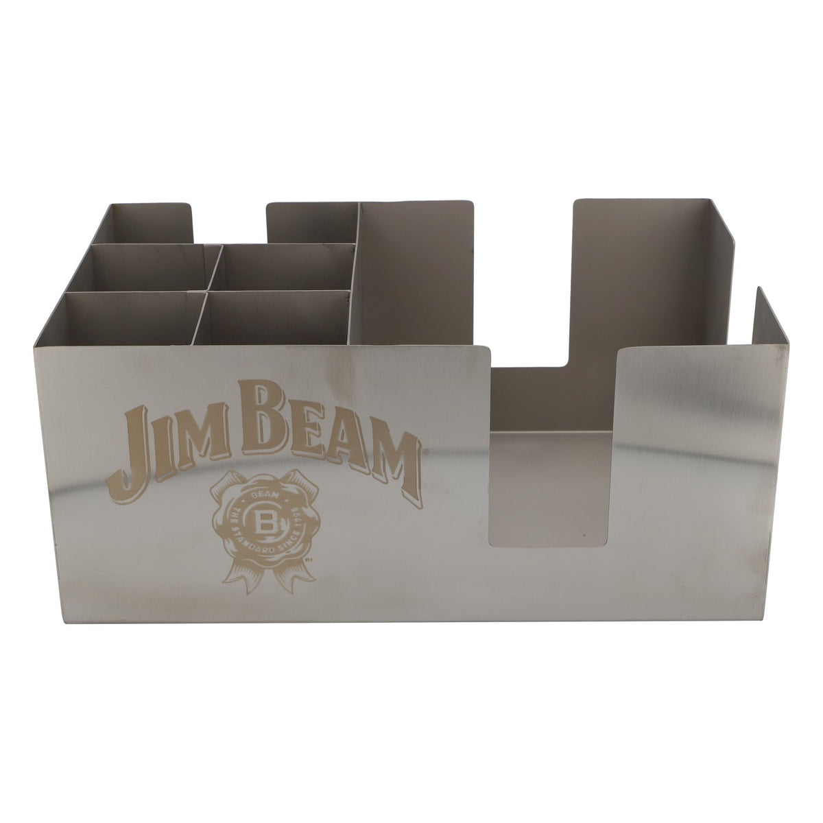Jim Beam Whiskey Barcaddy Accessori da bar Accessori da bar Bar Party Glorifier Argento – Vista 2