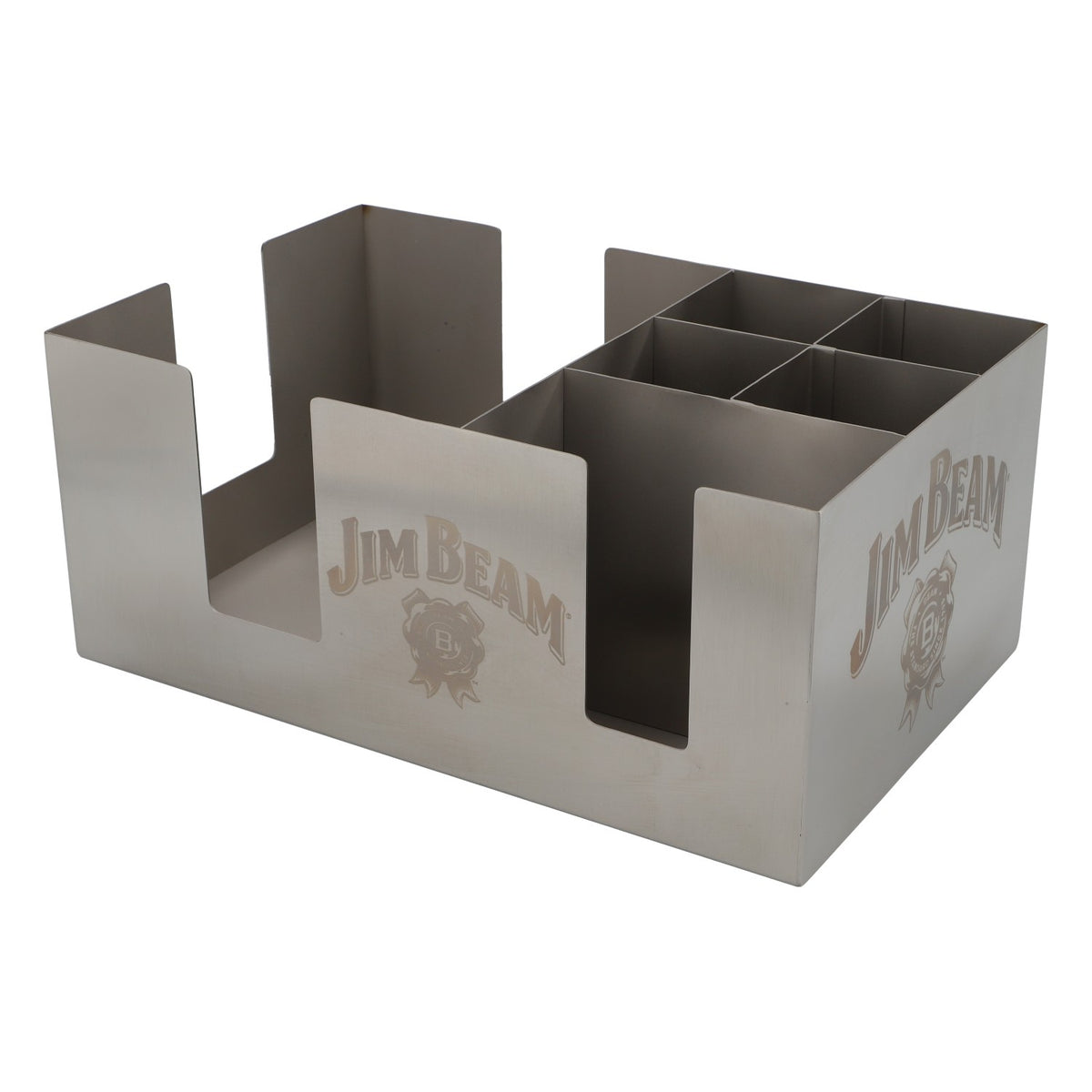 Jim Beam Whiskey Barcaddy Accessori da bar Accessori da bar Bar Party Glorifier Argento – Vista 5
