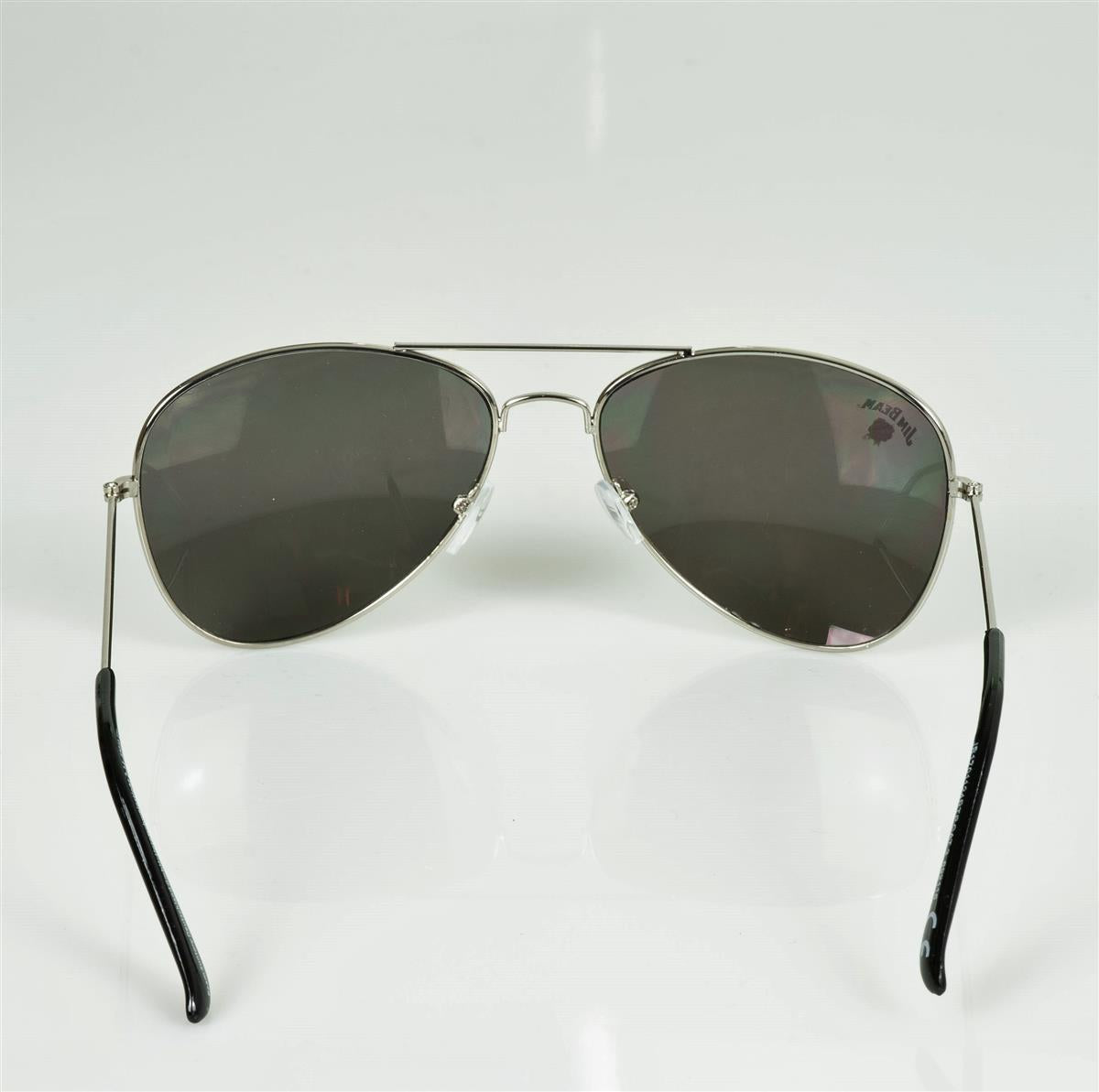 Occhiali da sole Jim Beam Whiskey, modello aviator, UV400, lenti a specchio, NUOVI, pezzo da collezione – Vista 4