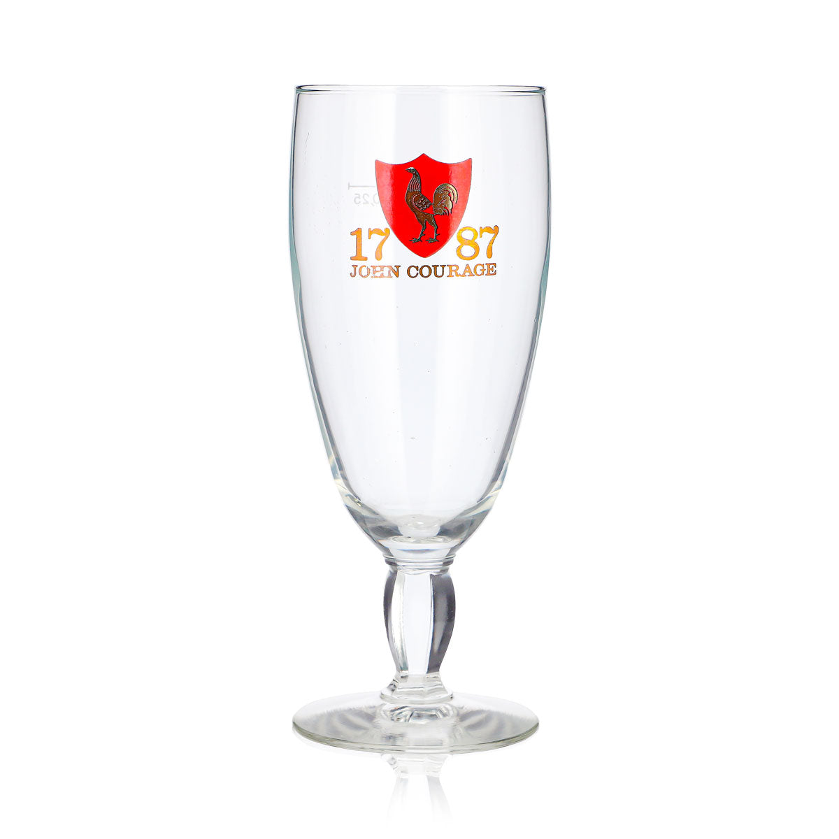 Bicchiere da birra John Courage da 0,25 l, modello "1787" Durobor – Vista 2