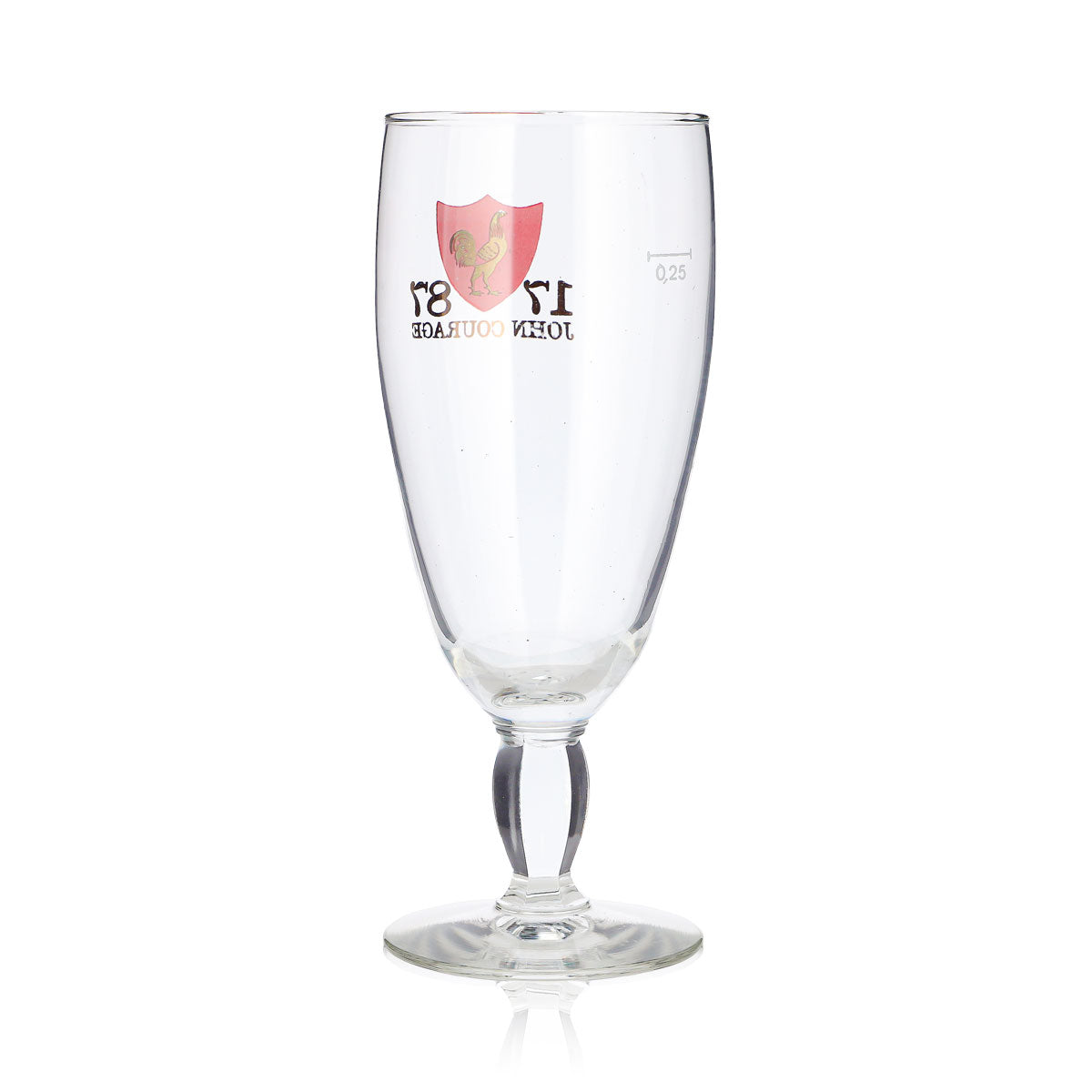 Bicchiere da birra John Courage da 0,25 l, modello "1787" Durobor – Vista 4